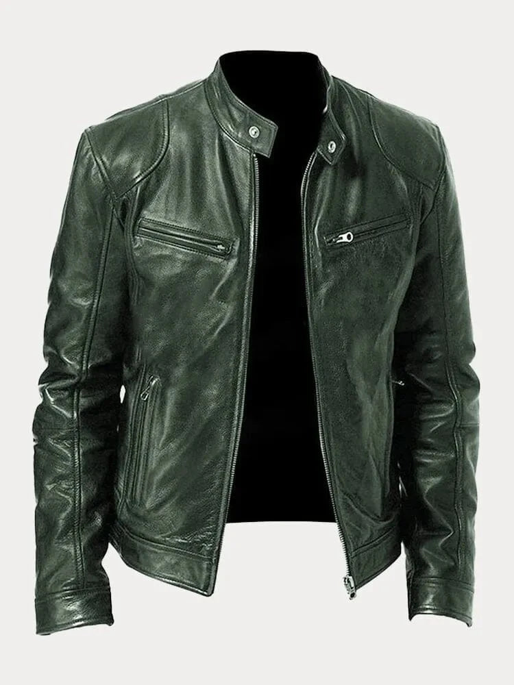 Lenoir™ | Veste en cuir élégante
