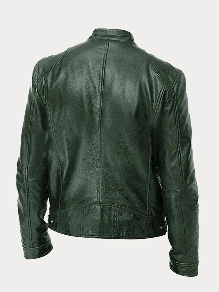 Lenoir™ | Veste en cuir élégante