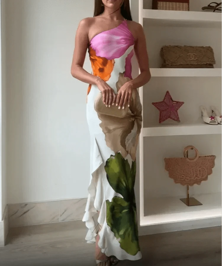 Lenoir™ | Robe maxi patchwork élégante
