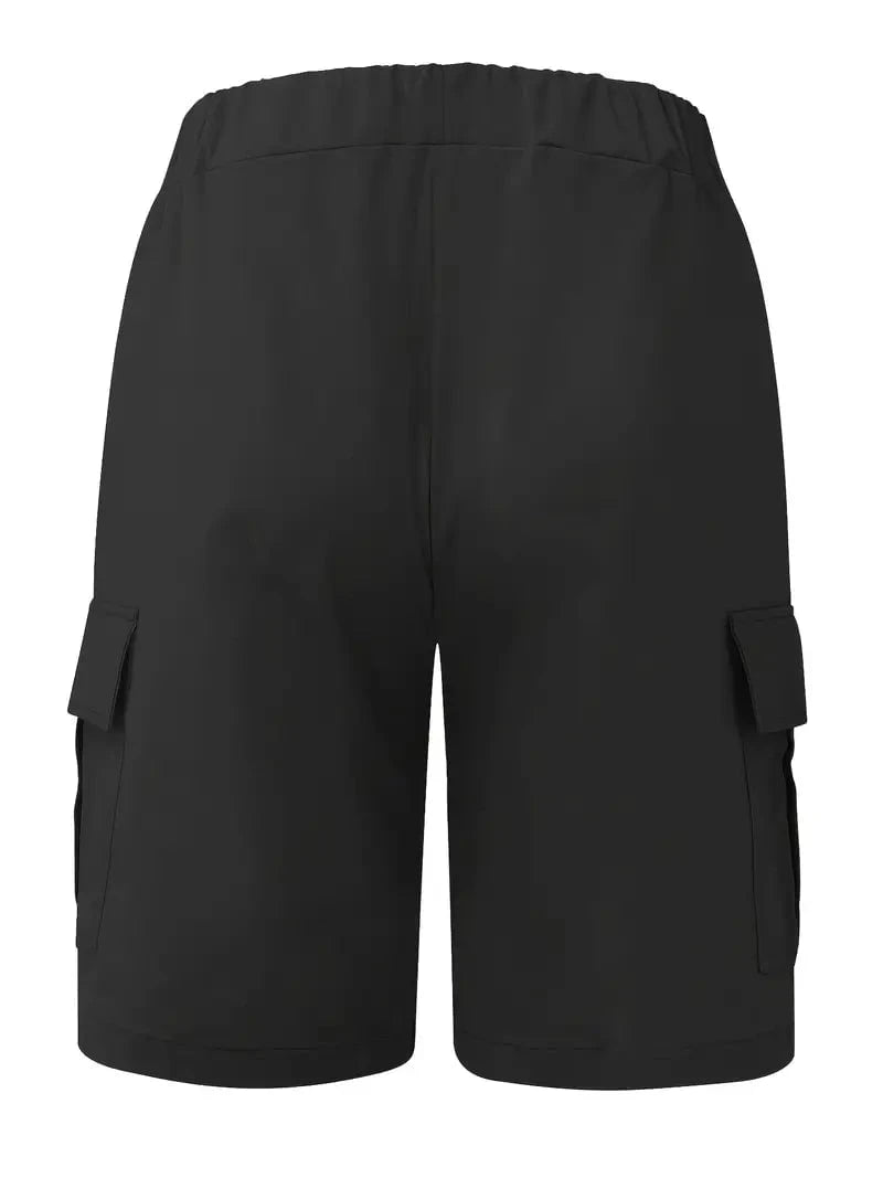 Lenoir™ | Short cargo décontracté à taille non élastique avec cordon
