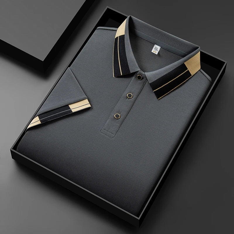 Lenoir™ | Polo à finitions contrastées