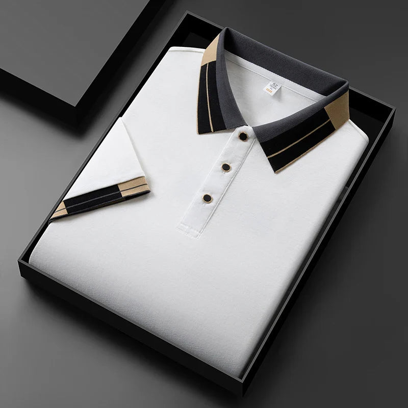 Lenoir™ | Polo à finitions contrastées