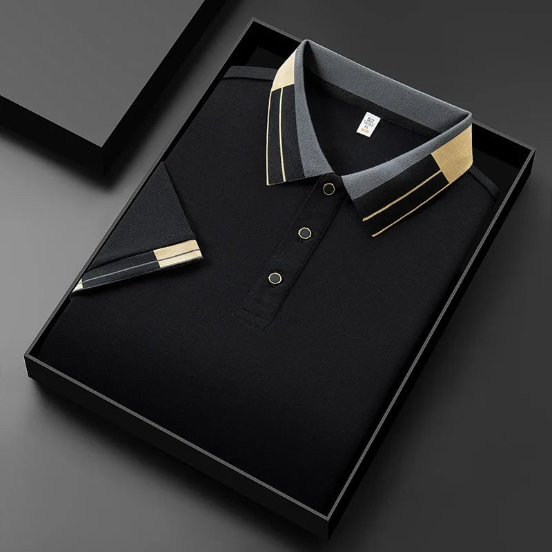 Lenoir™ | Polo à finitions contrastées