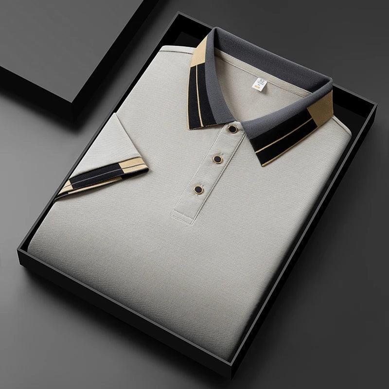 Lenoir™ | Polo à finitions contrastées