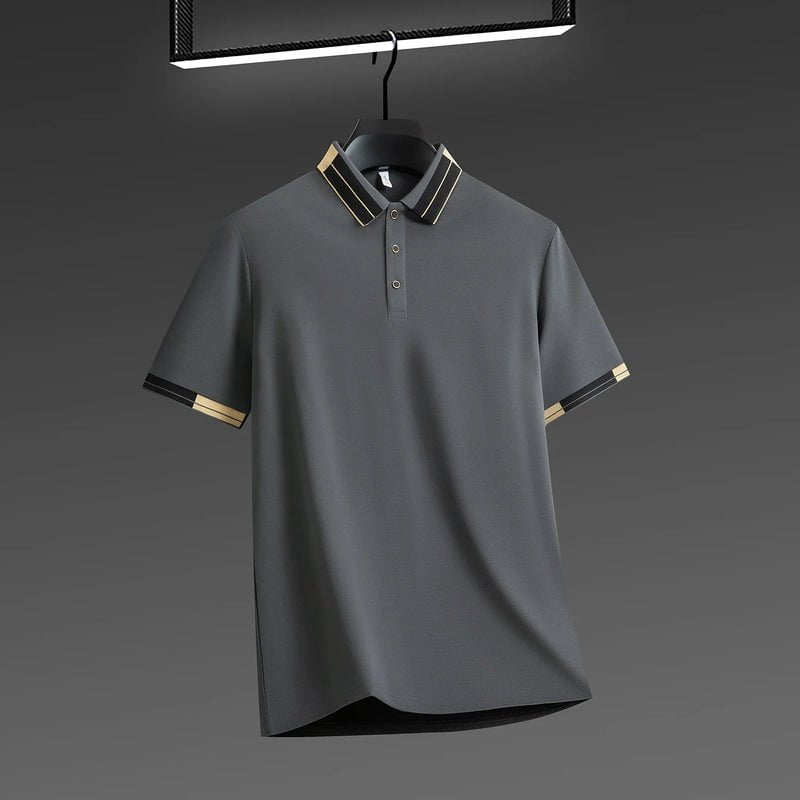 Lenoir™ | Polo à finitions contrastées