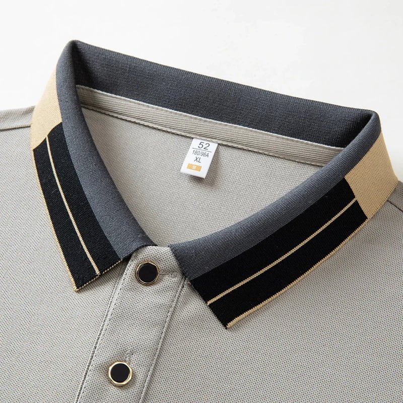 Lenoir™ | Polo à finitions contrastées