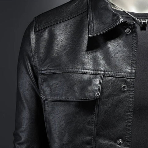 Lenoir™ | Veste ajustée en cuir