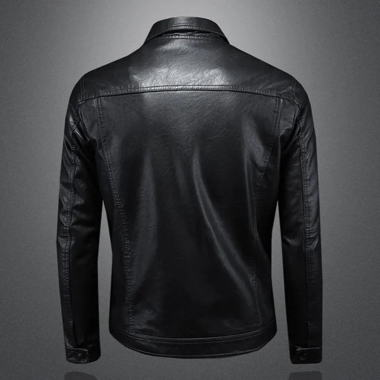 Lenoir™ | Veste ajustée en cuir