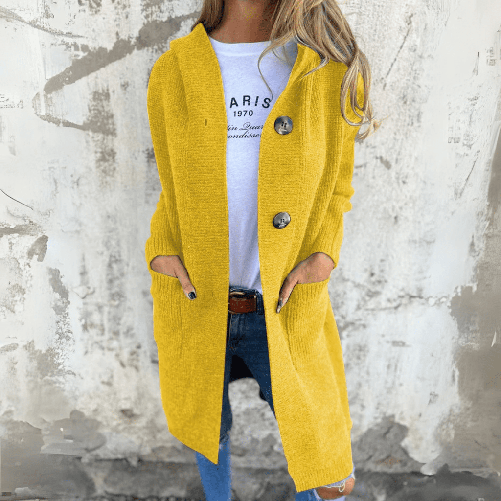 Lorène | Veste longue élégante femme