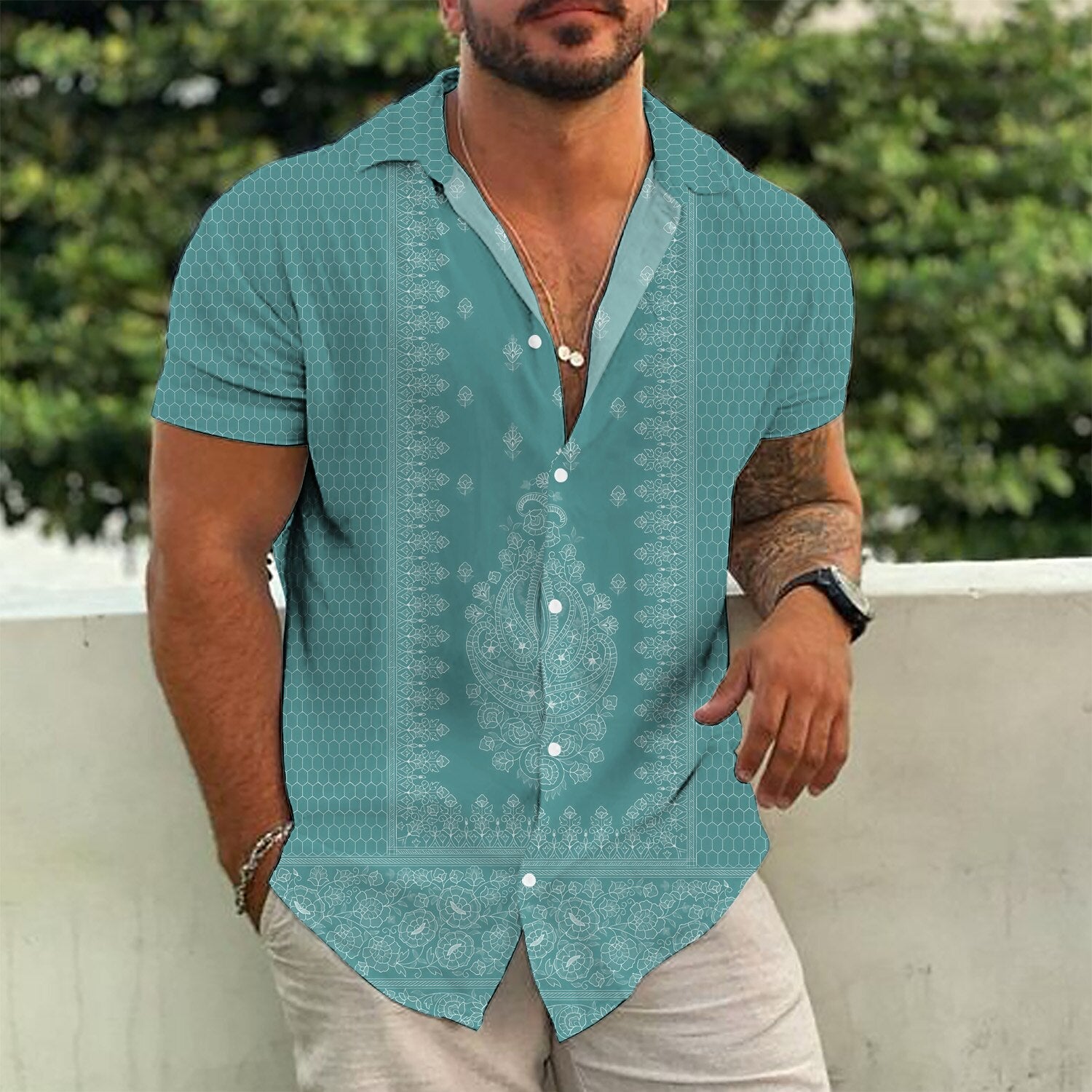 Lenoir™ | Chemise en piqué de coton