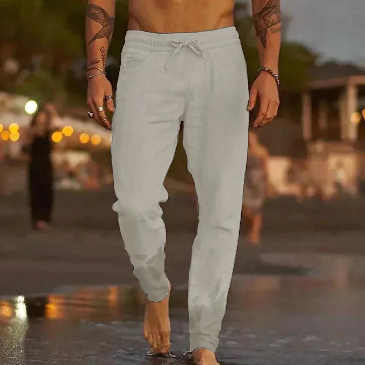 Lenoir™ | Pantalon de plage en lin