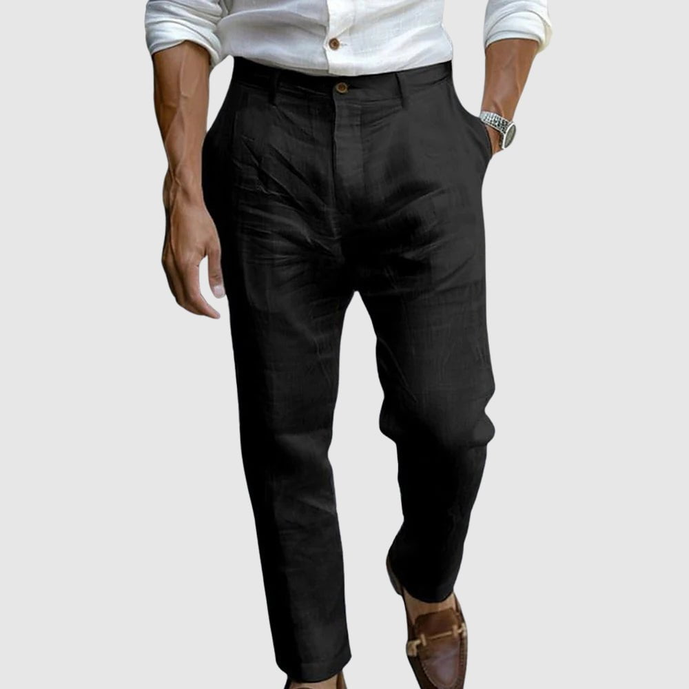 Lenoir™ | Pantalon en lin de luxe