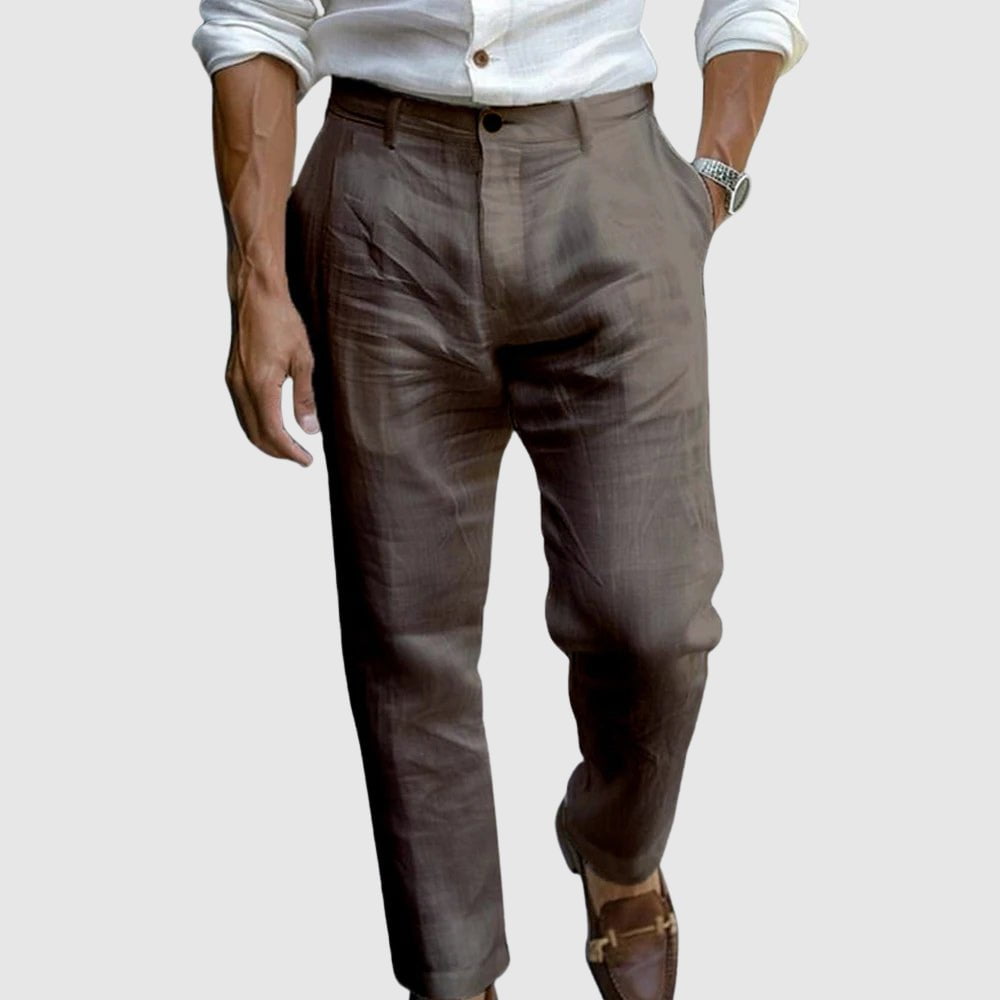 Lenoir™ | Pantalon en lin de luxe
