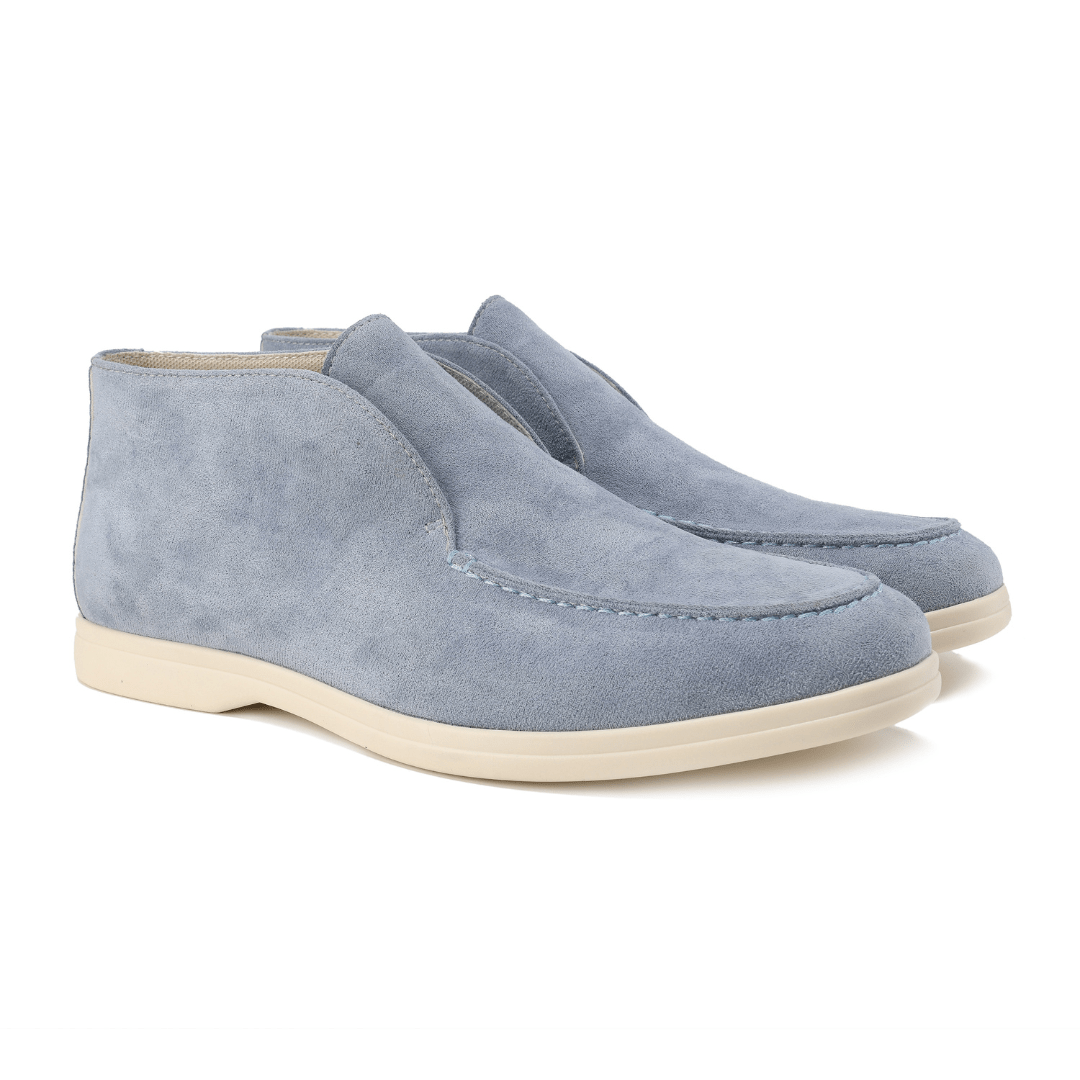 Lenoir™ | Mocassins hauts en daim
