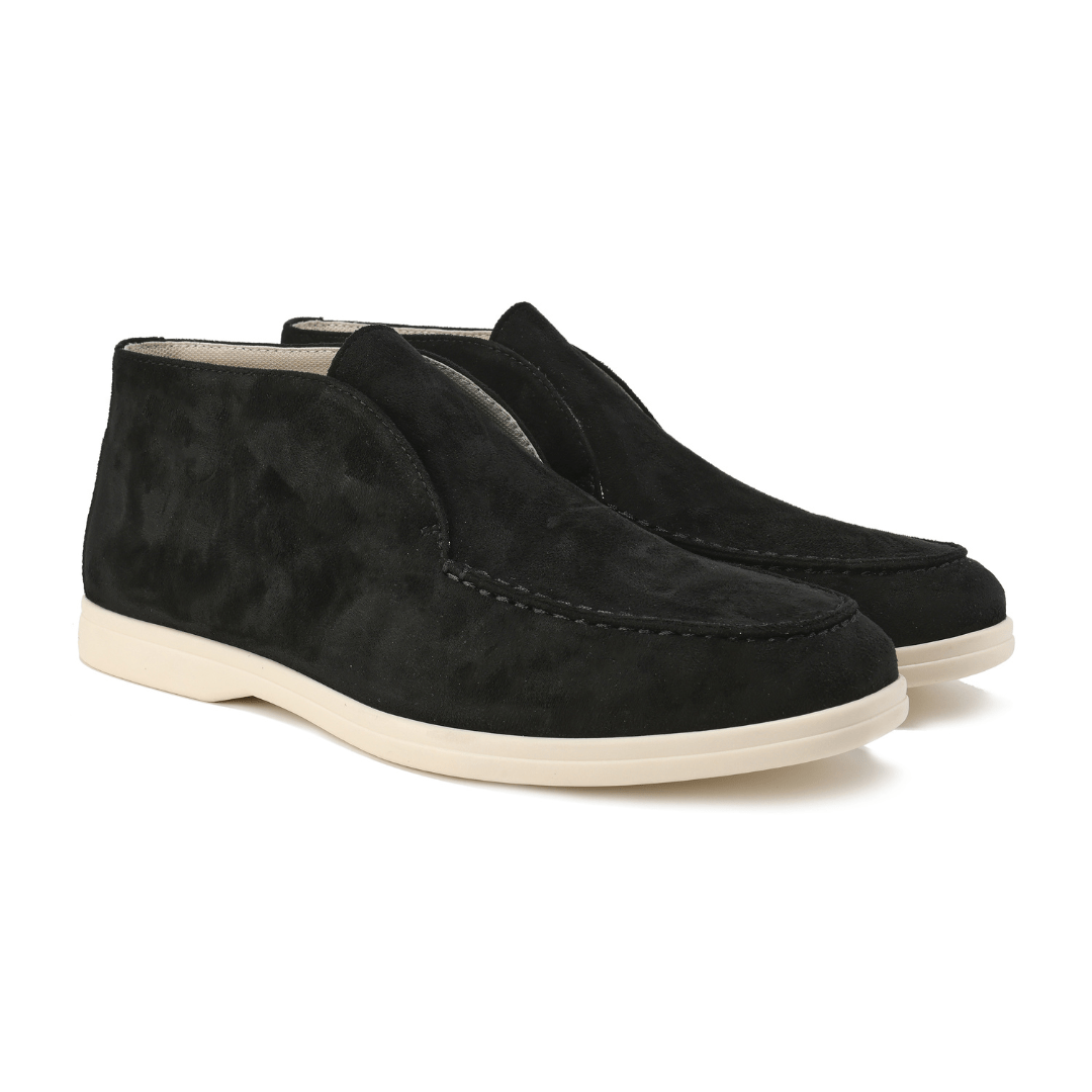 Lenoir™ | Mocassins hauts en daim