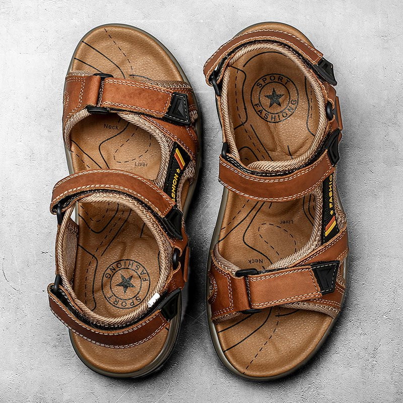 Lenoir™ | Sandales en cuir élégantes