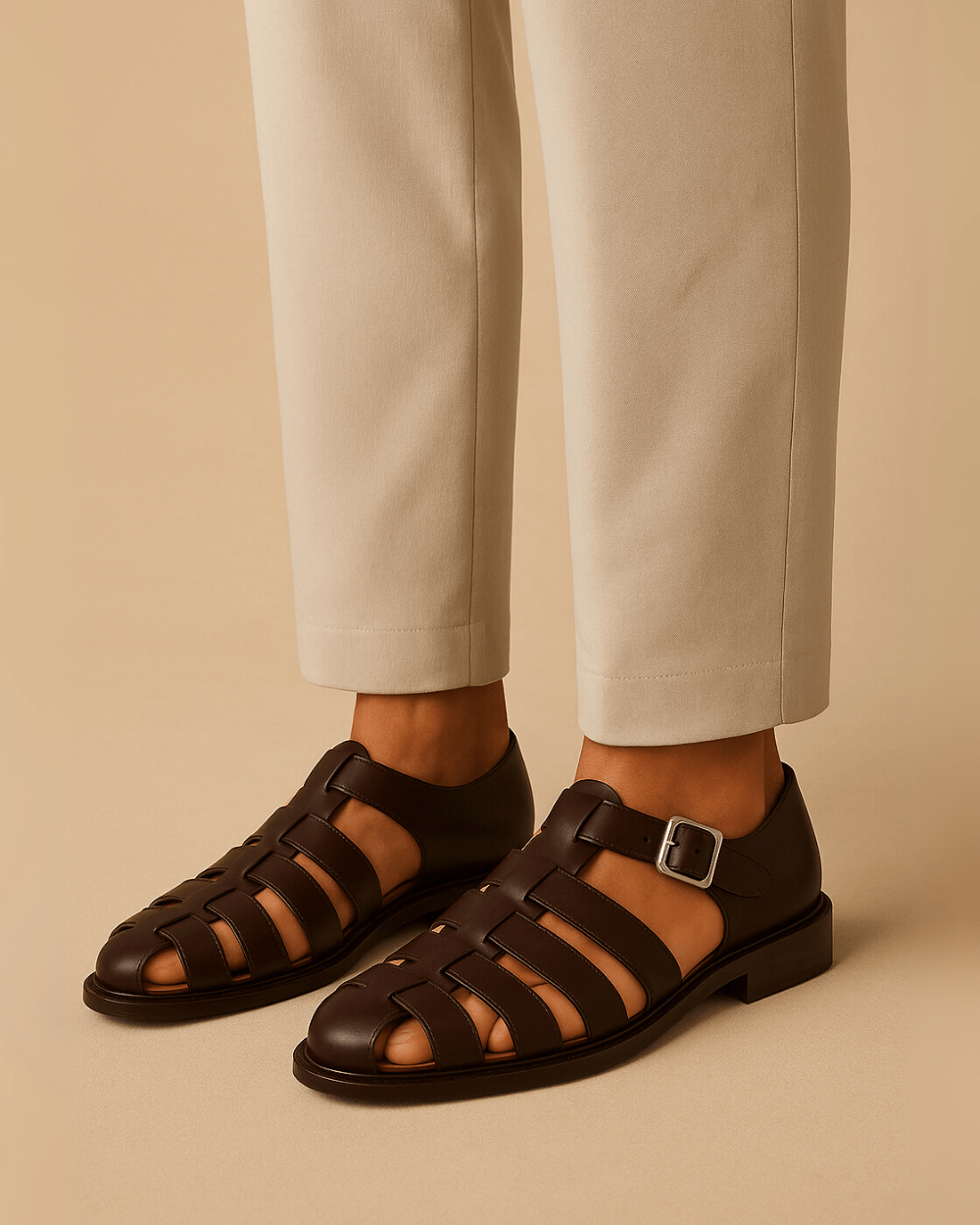 Lenoir™ | Sandales fermées à bride