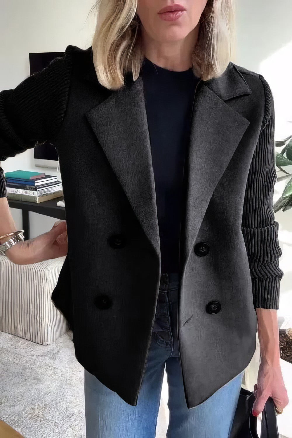 CLAIRE | Cardigan en patchwork