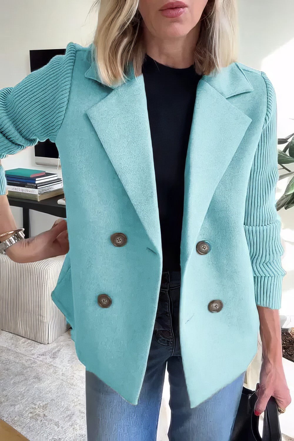 CLAIRE | Cardigan en patchwork