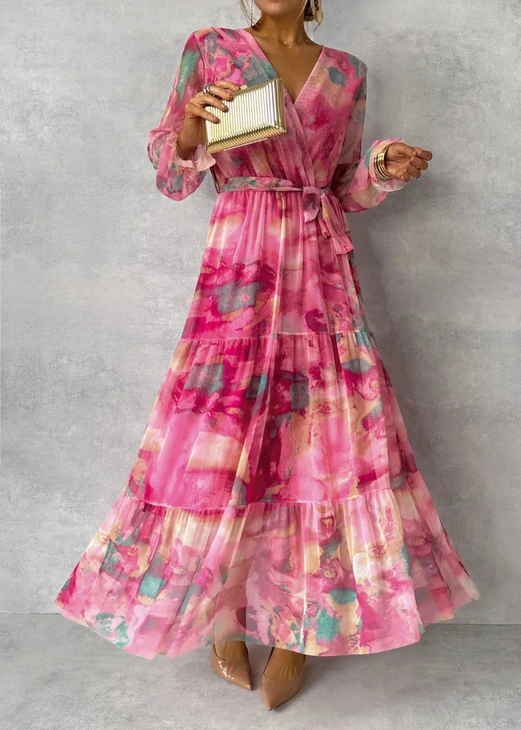 Lenoir™ | Robe d'été à manches longues pour femmes