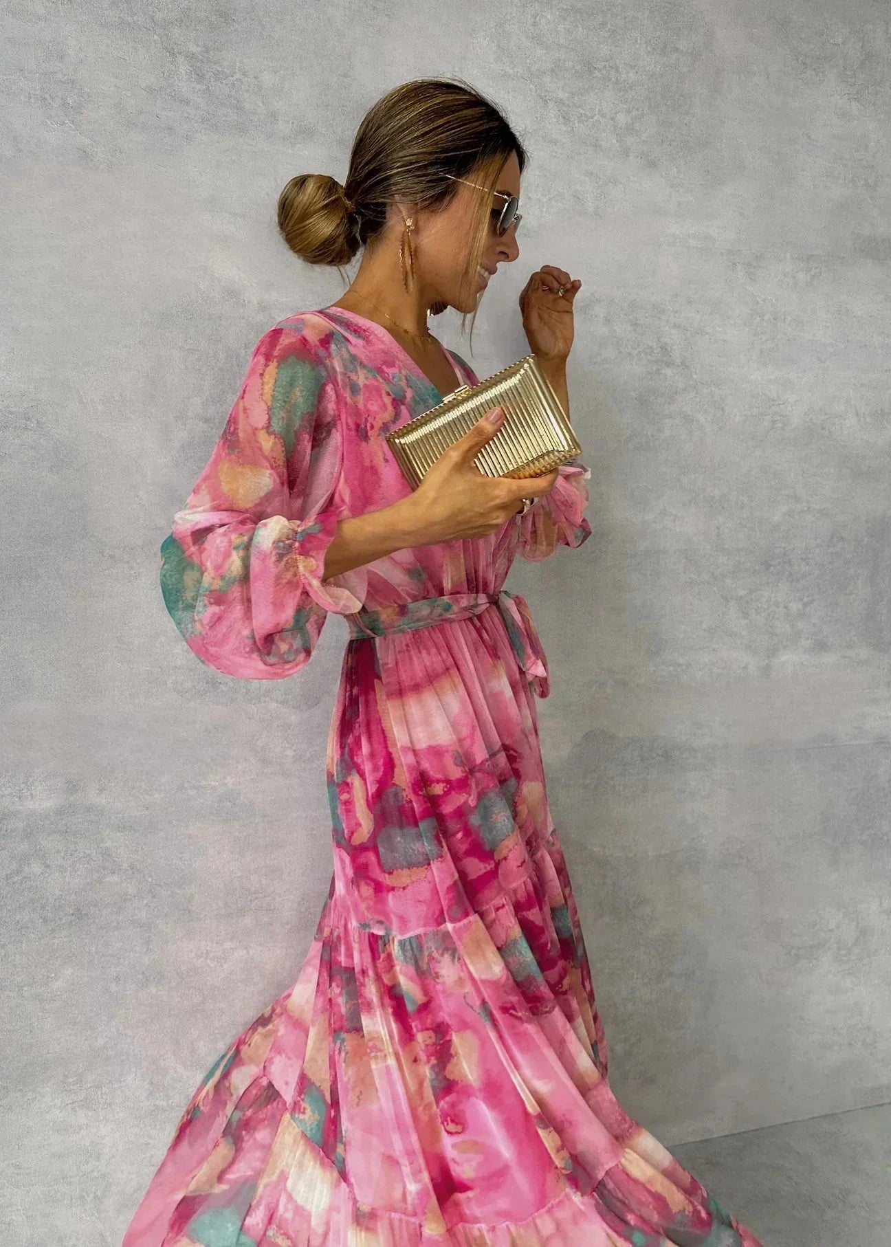 Lenoir™ | Robe d'été à manches longues pour femmes