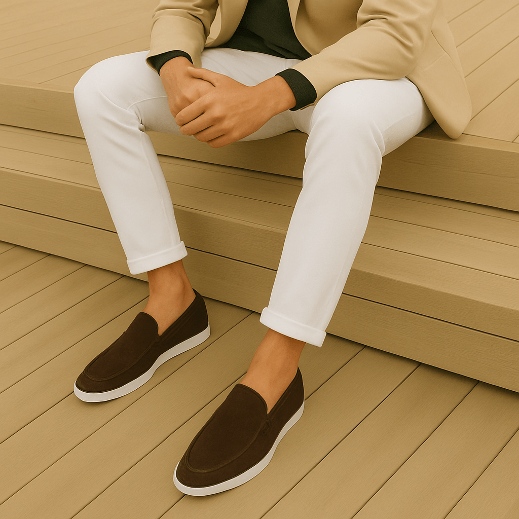 Lenoir™ | Mocassins élégants en suède