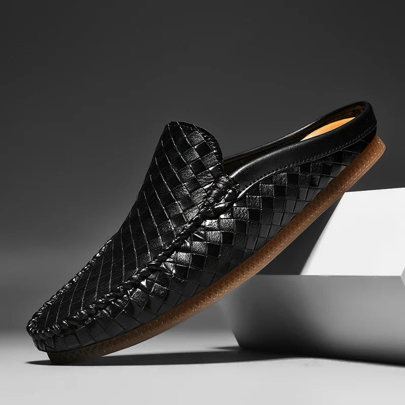 Lenoir™ | Chaussures décontractées en cuir tissé