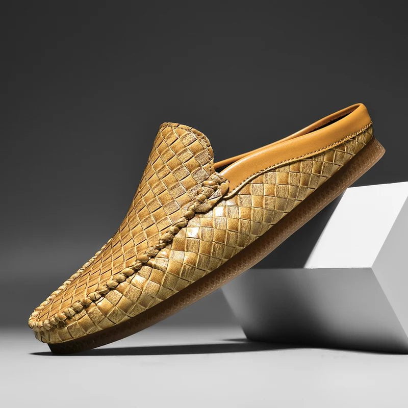 Lenoir™ | Chaussures décontractées en cuir tissé