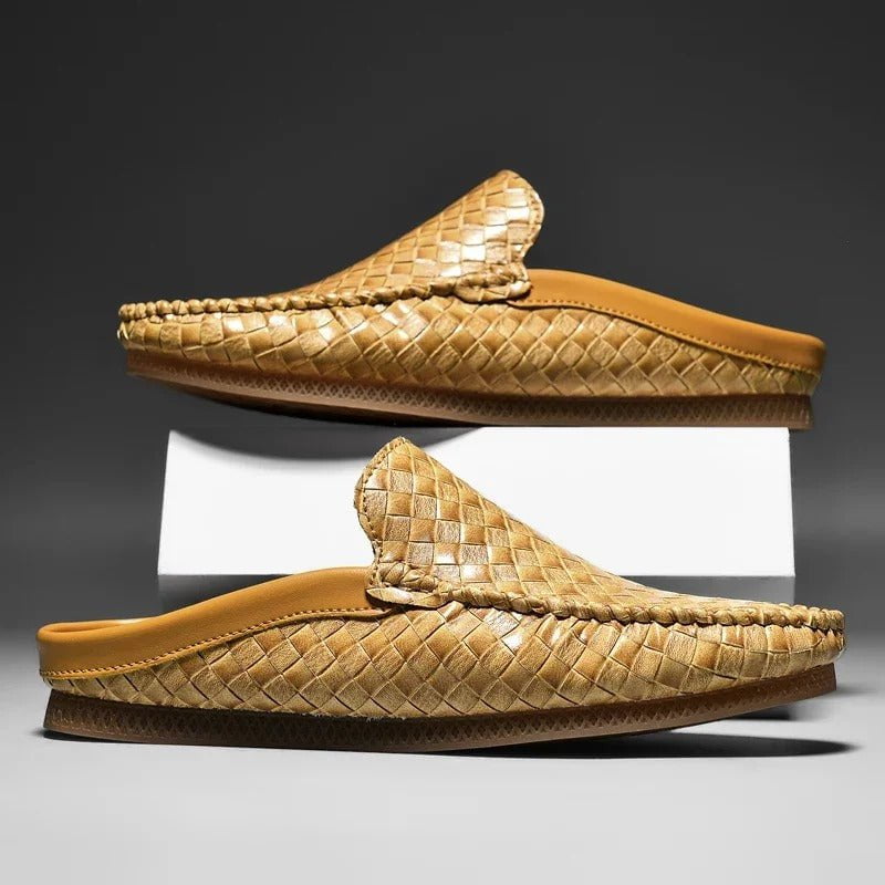 Lenoir™ | Chaussures décontractées en cuir tissé