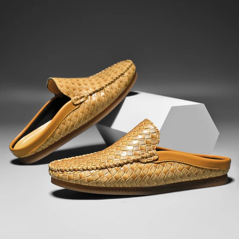 Lenoir™ | Chaussures décontractées en cuir tissé