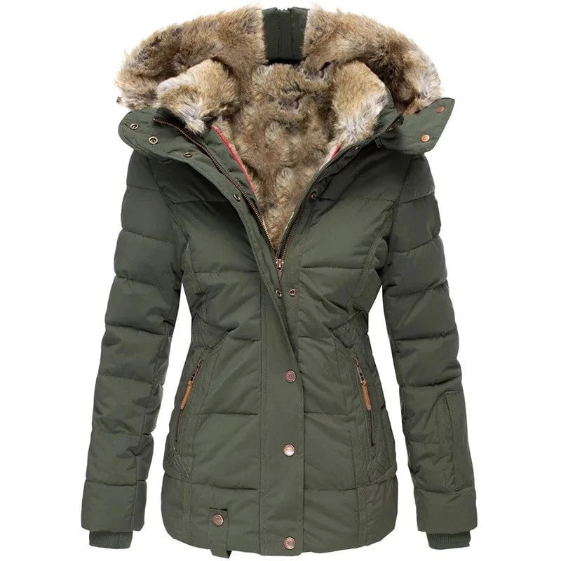 Lenoir™ | Manteau d'hiver chaud avec doublure en fourrure