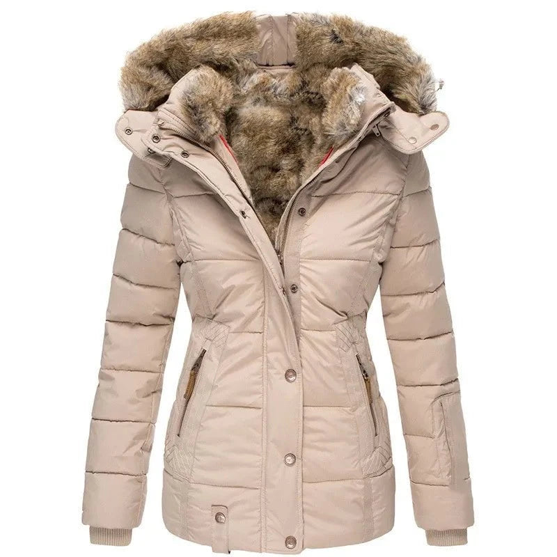 Lenoir™ | Manteau d'hiver chaud avec doublure en fourrure