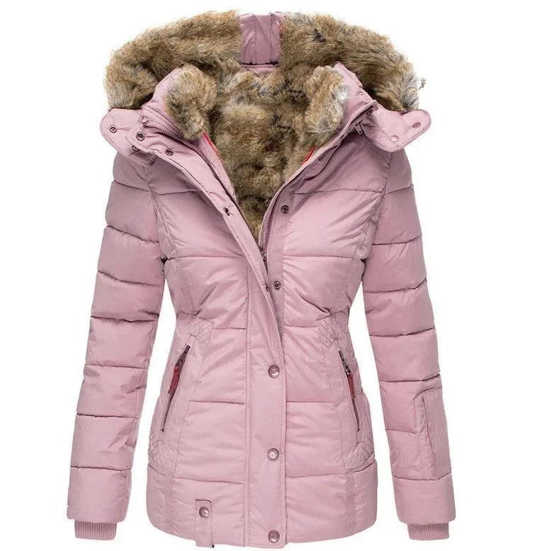 Lenoir™ | Manteau d'hiver chaud avec doublure en fourrure