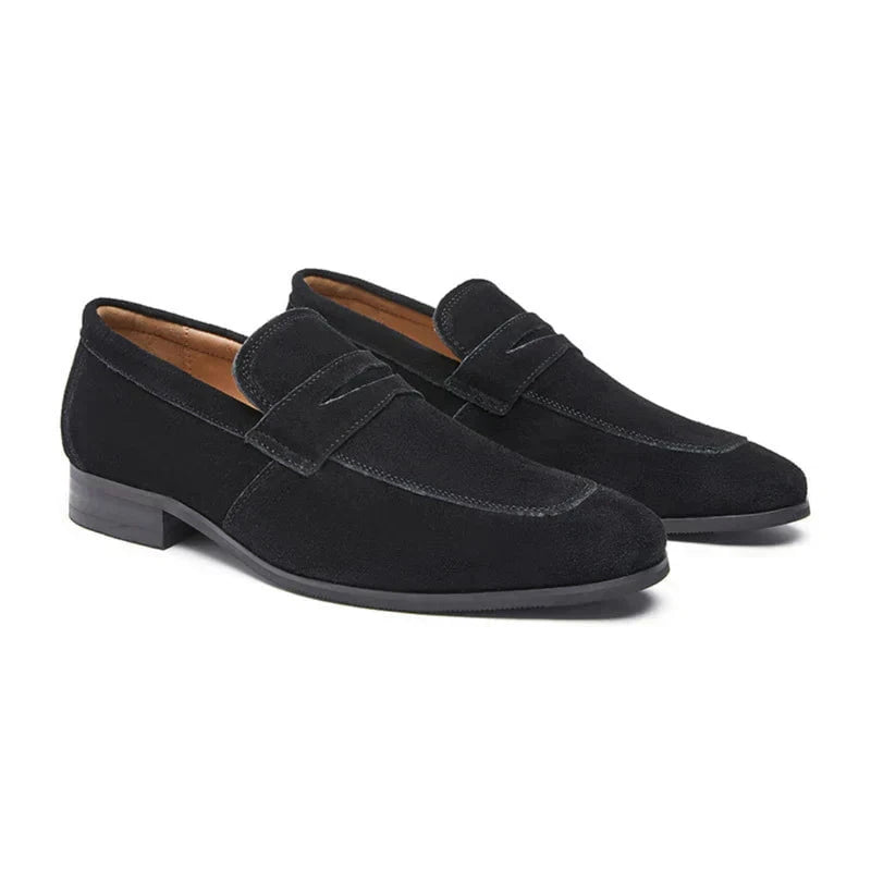 Lenoir™ | Mocassins à brides en daim