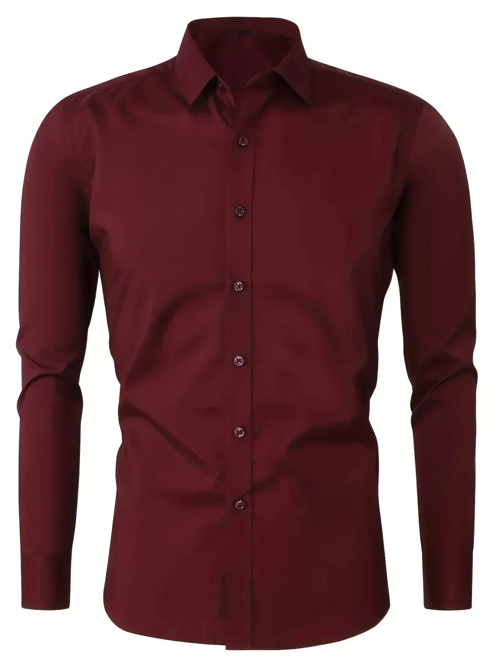 Lenoir™ | Chemise élégante à manches longues avec boutons