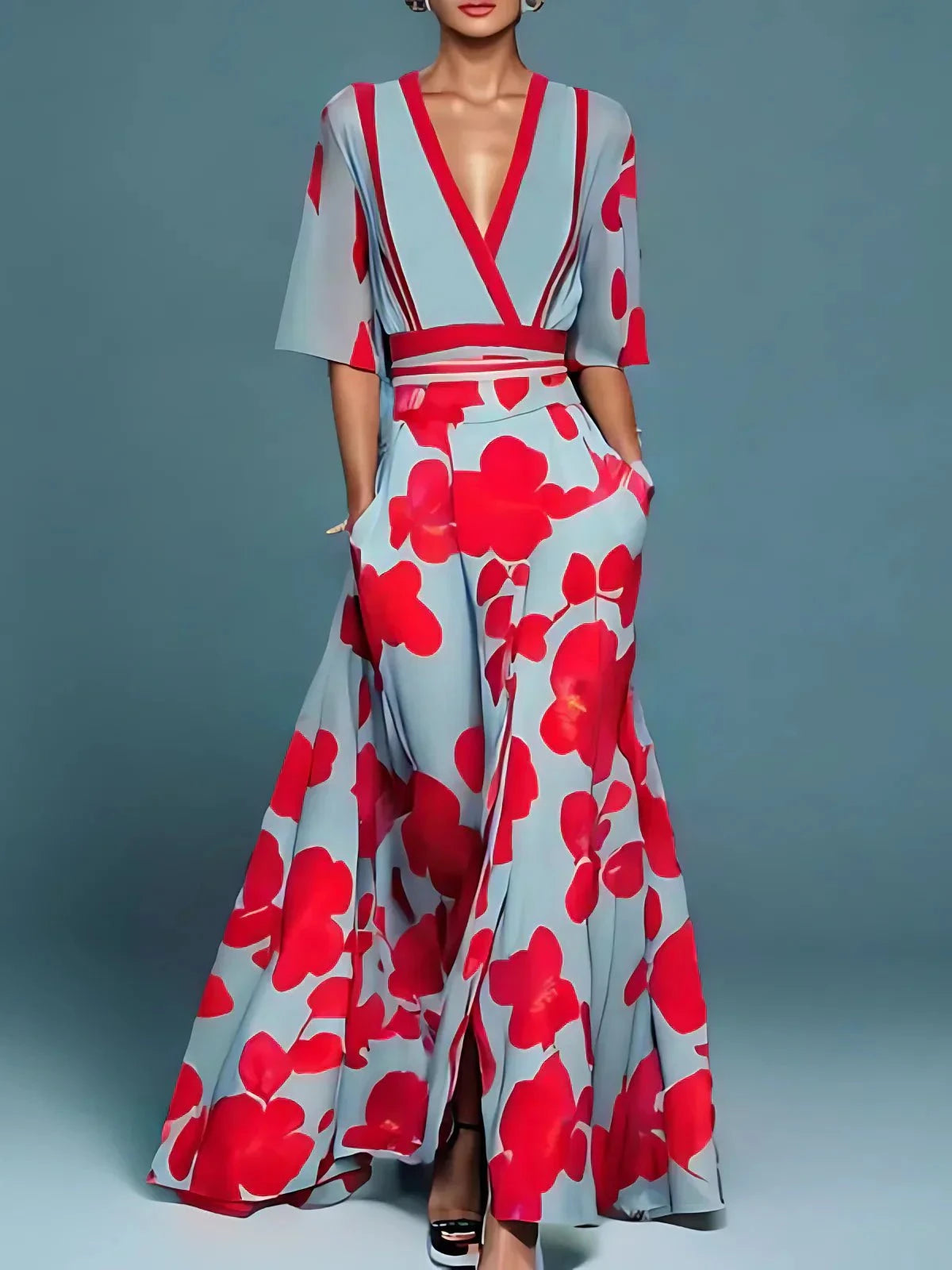 Lenoir™ - Robe Florale Élégante - Ressentez-vous en Confiance