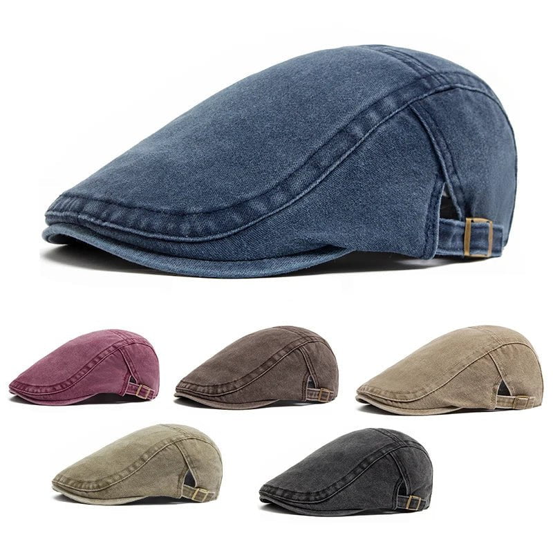 Lenoir™ - Casquette plate vintage