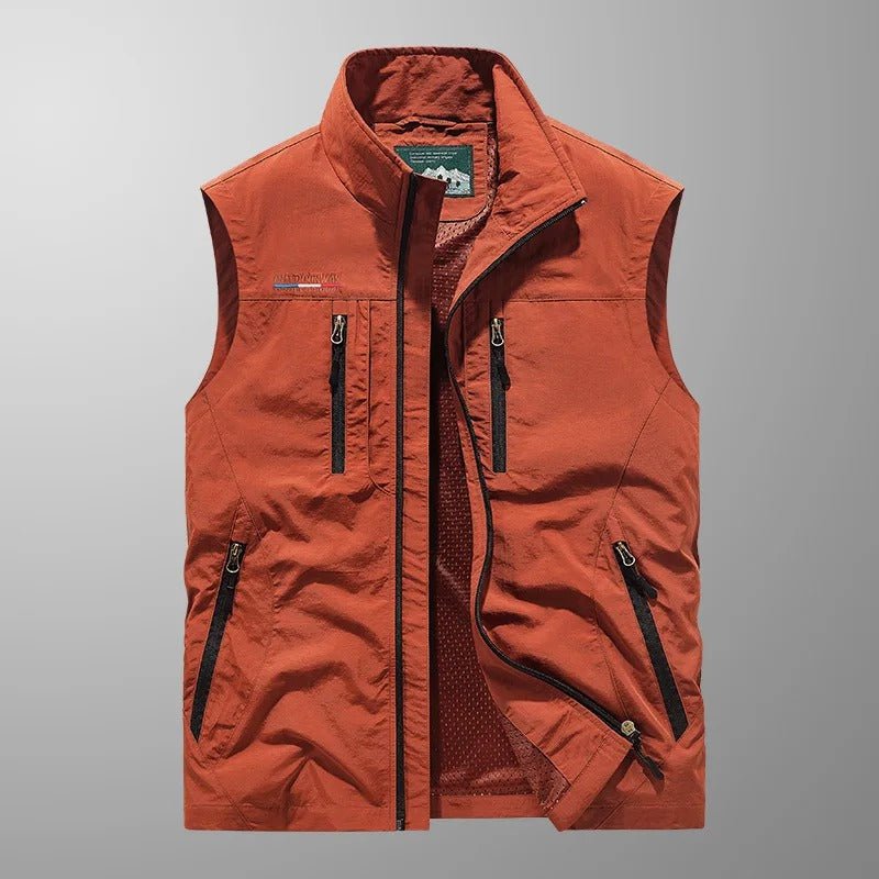 Lenoir™ | Gilet cargo léger et respirant à poches multiples