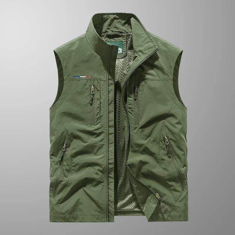 Lenoir™ | Gilet cargo respirant à multiples poches