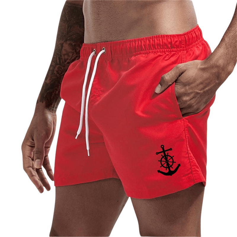 Lenoir™ - Short élégant à taille élastique avec poches