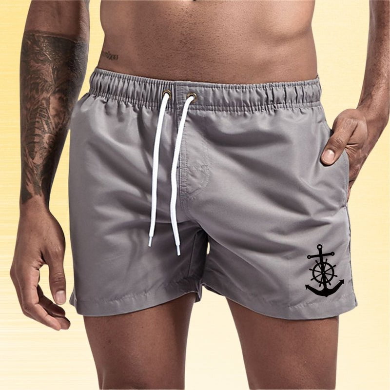 Lenoir™ - Short élégant à taille élastique avec poches