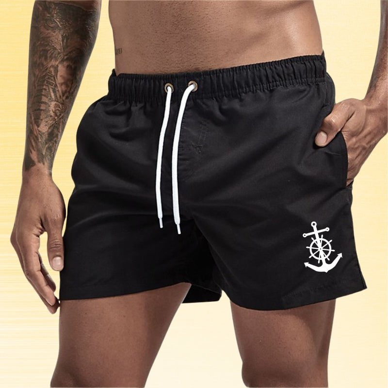 Lenoir™ - Short élégant à taille élastique avec poches