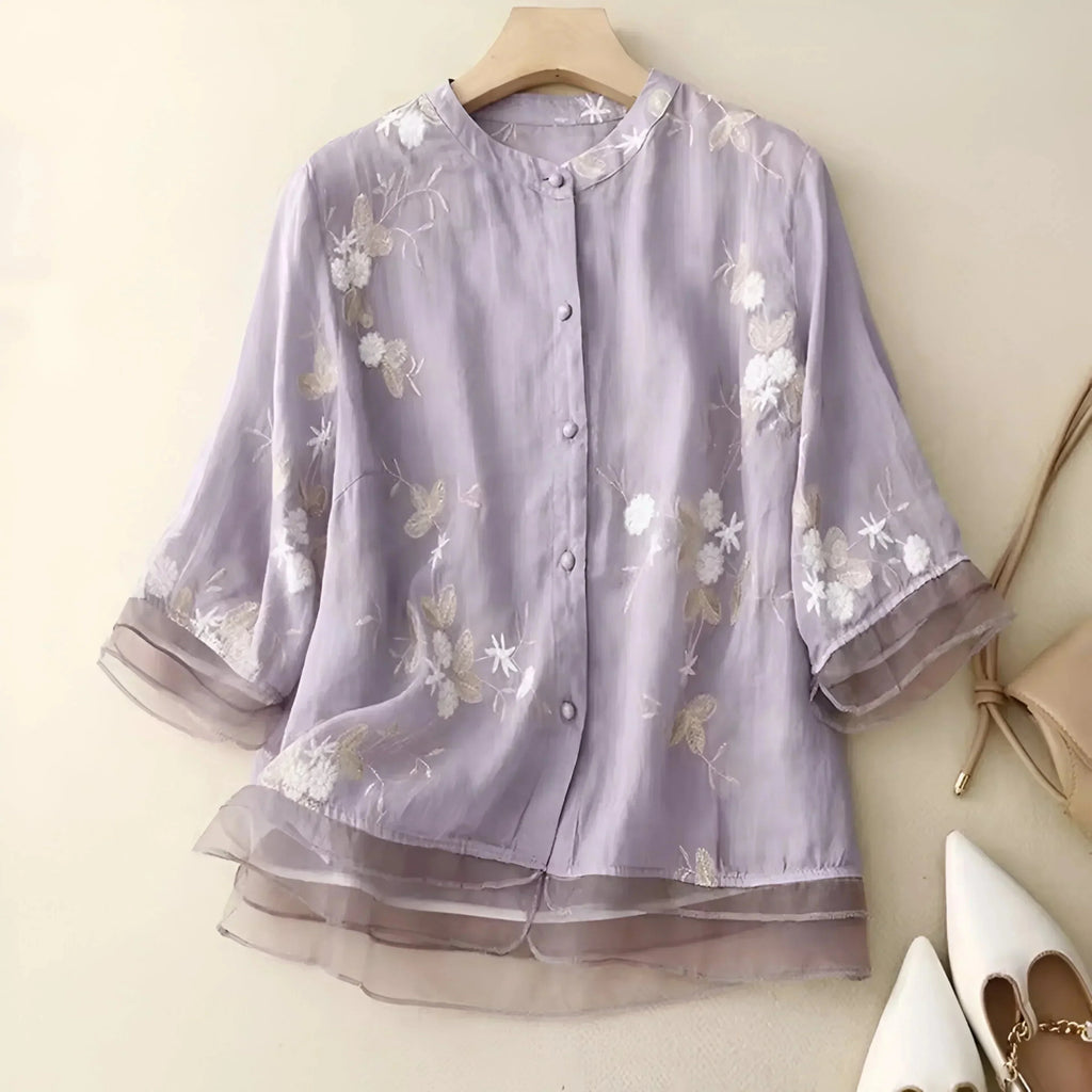 Lenoir™ | Blouse en coton léger