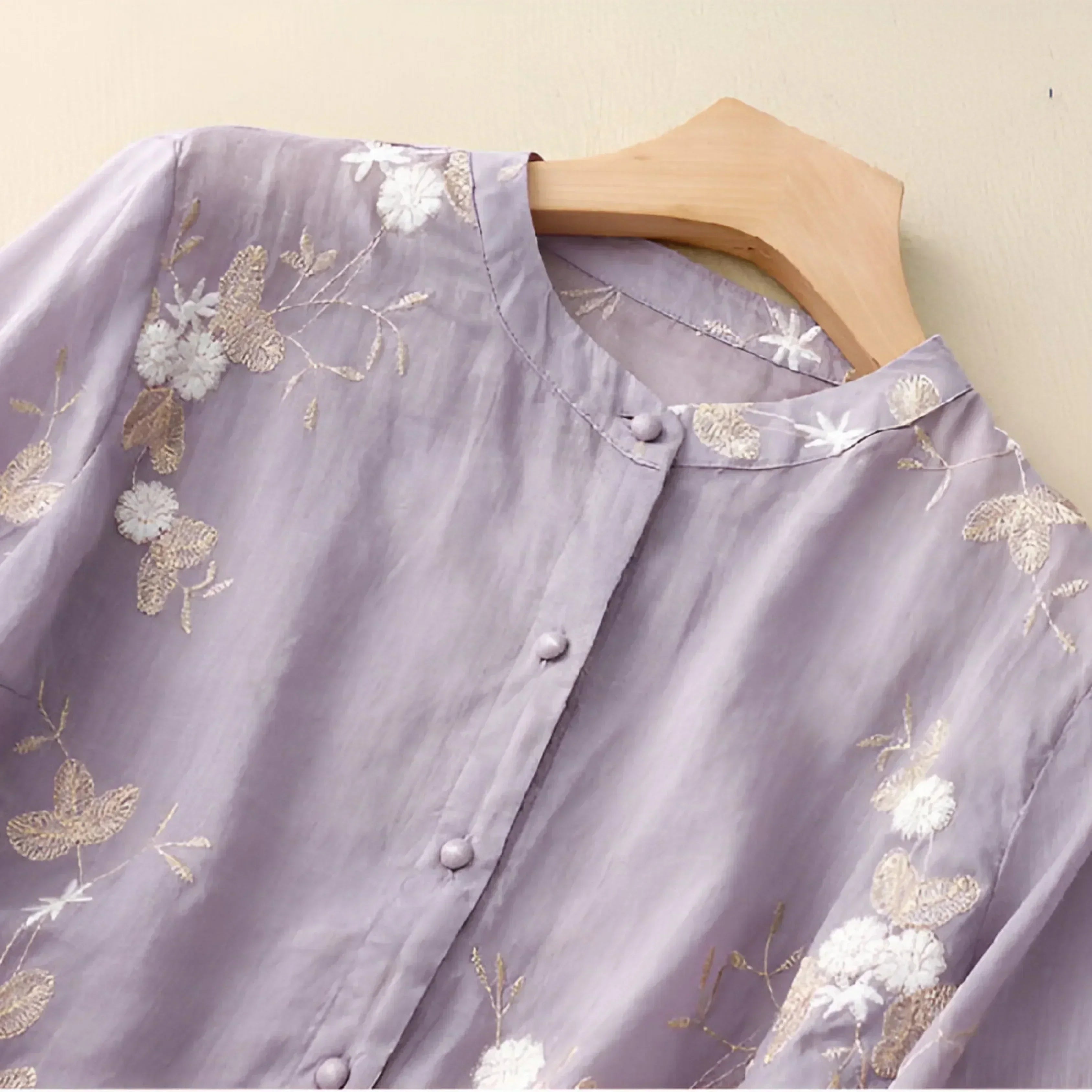 Lenoir™ | Blouse en coton léger