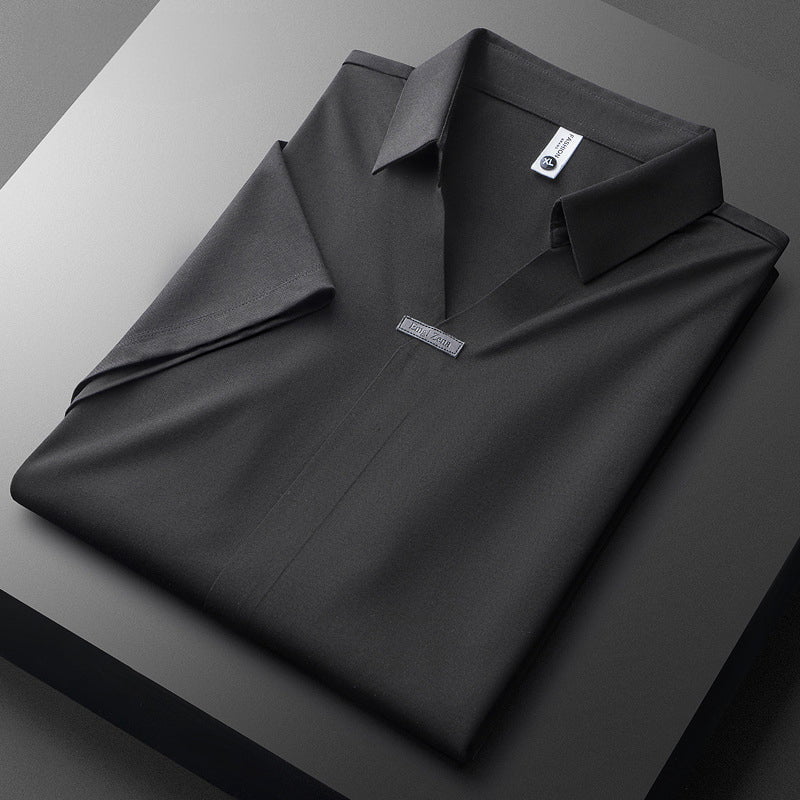 Lenoir™ | Polo en coton et soie
