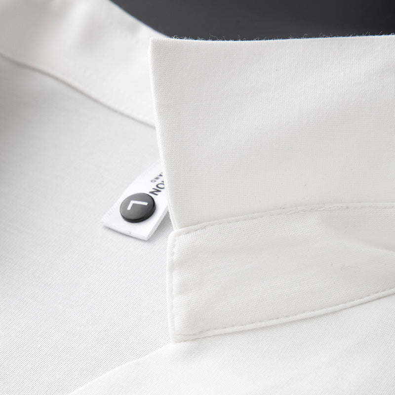 Lenoir™ | Polo en coton et soie