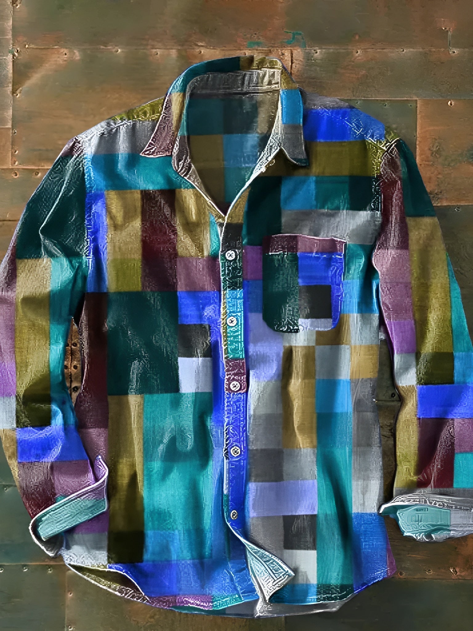 CHRISTIAN | CHEMISE ÉLÉGANTE AVEC POCHETTE PRATIQUE