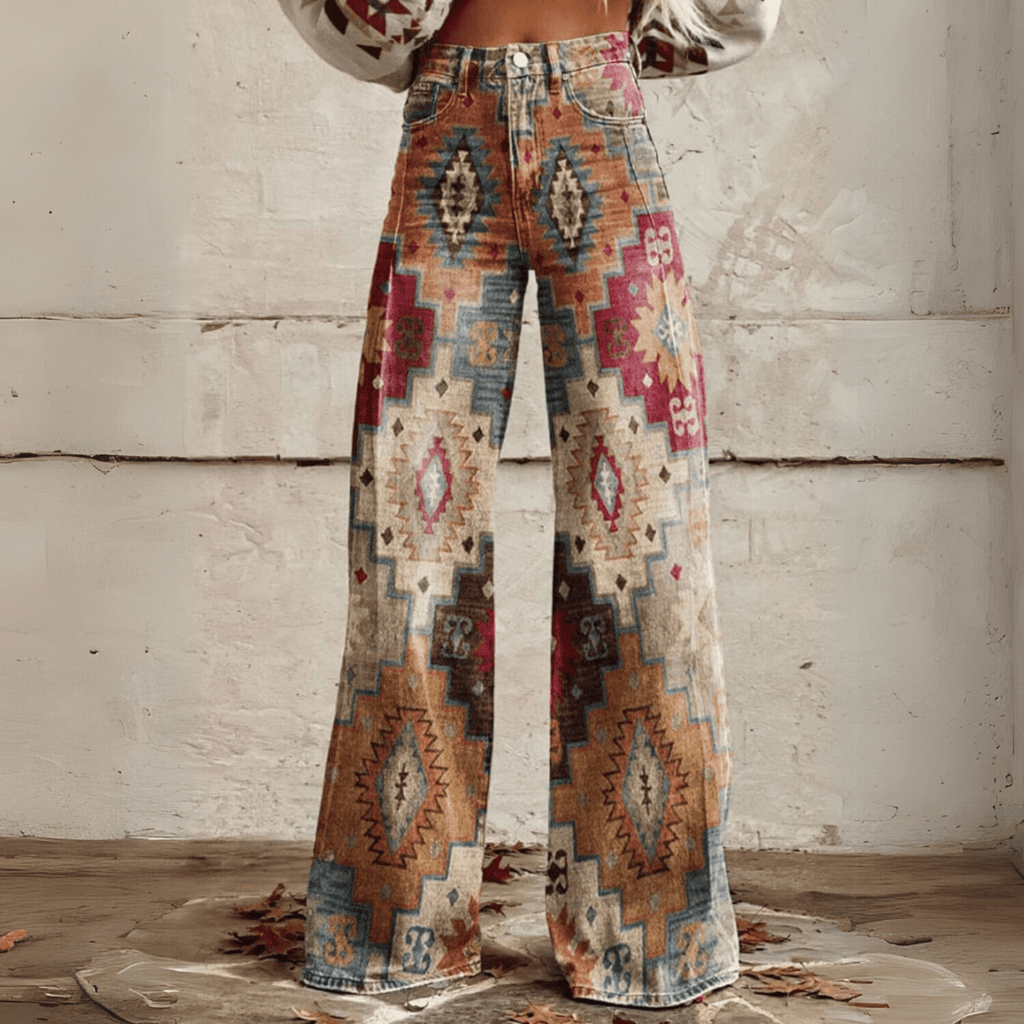 Lenoir™ | Pantalon vintage boho tendance