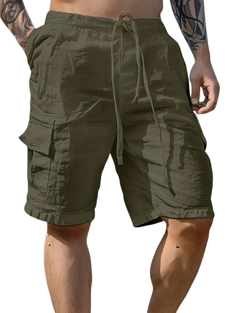Lenoir™ | Short respirant à taille élastique