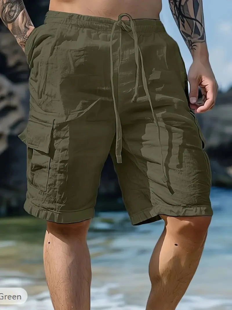 Lenoir™ | Short respirant à taille élastique
